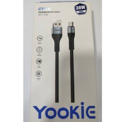 Yookie Smart Charging IPH Cable CB86_ 30W Black